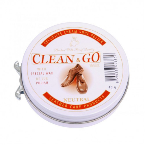 CLEAN & GO nevtralna pasta za čevlje 40g