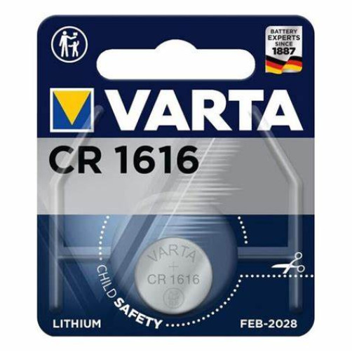 VARTA ELECTRONICS CR1616 Blister, 1 kos
