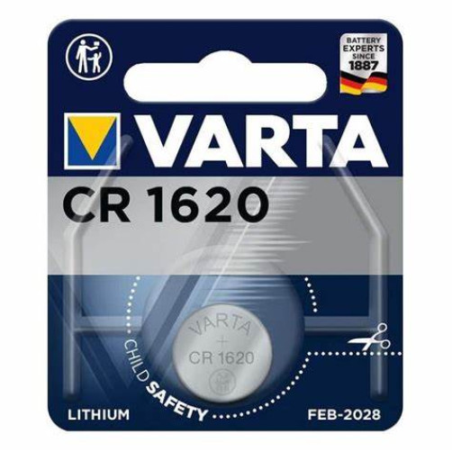 VARTA ELECTRONICS CR1620 Blister, 1 kos