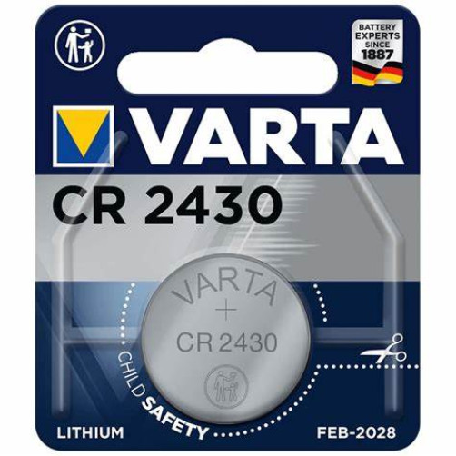 VARTA ELECTRONICS CR2430 Blister, 1 kos
