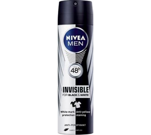 Nivea Men deo Black&White Invisible Original, 150ml
