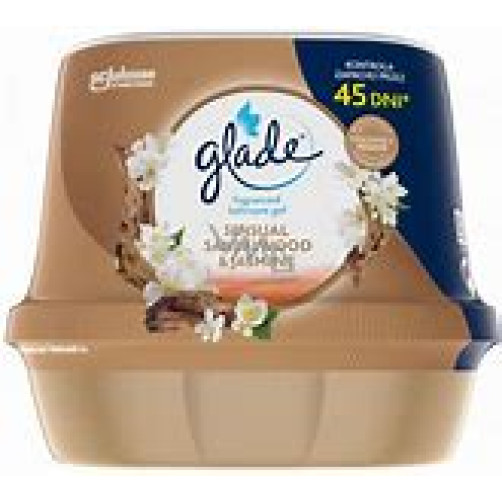 GLADE osvežilec zraka v gelu SENSUAL SANDALWOOD&JASMINE, 180 g
