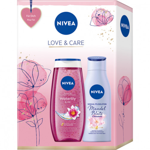 NIVEA Love & Care - ženski darilni set