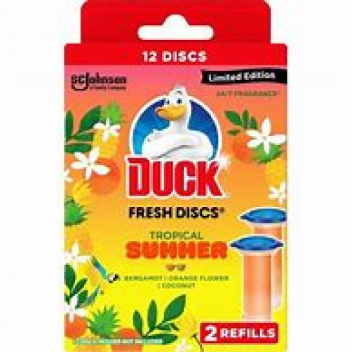DUCK Fresh Discs dvojno polnilo, TROPICAL SUMMER, 72 ml