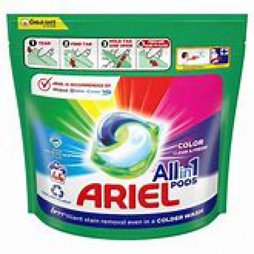 ARIEL Allin1 Color, kapsule za pranje perila, 44 pranj