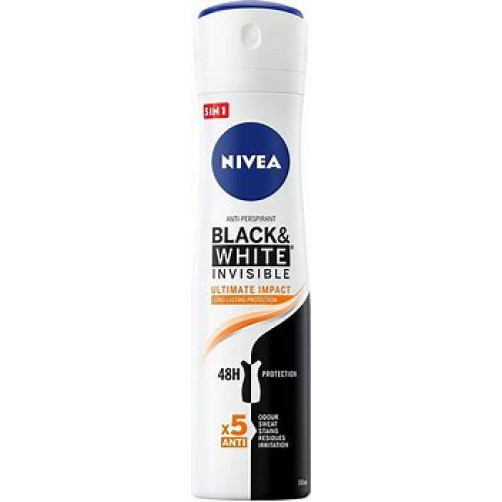 Nivea Deo Black&White Invisible Ultimate Impact, 150ml