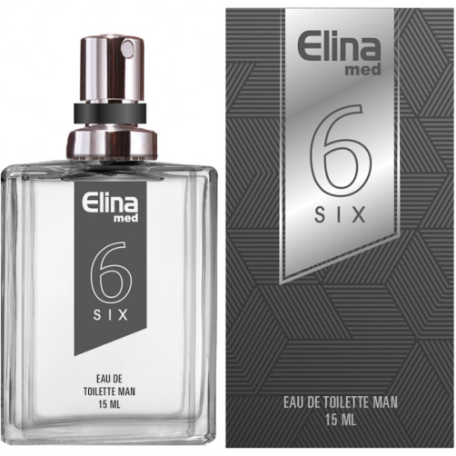 ELINA  Eau de Toilette Six, moški, 15ml