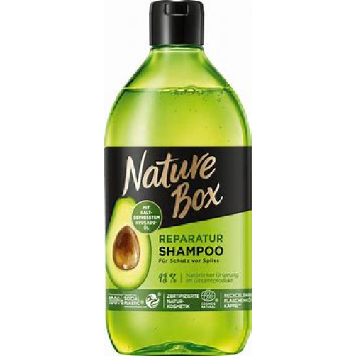 NATURE BOX regeneracijski šampon AVOKADO, 385ml