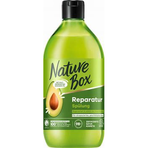 NATURE BOX balzam za regeneracijo las AVOKADO, 385ml