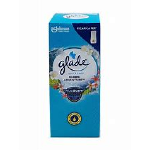 GLADE Touch & Fresh, polnilo za mikrosprej osvežilec zraka, Ocean Adventure, 10 ml