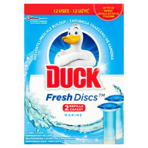 DUCK Fresh Discs dvojno polnilo, MARINE, 72 ml
