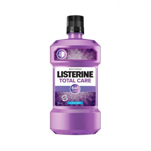 LISTERINE TOTAL CARE 6v1 CLEAN MINT, 500ml C36349