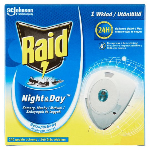 RAID POLNILO za električni aparat NIGHT & DAY