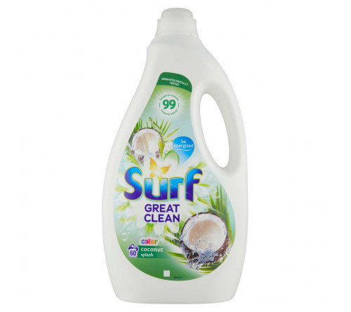 SURF Coconut Bliss pralni gel 3l / 60 pranj