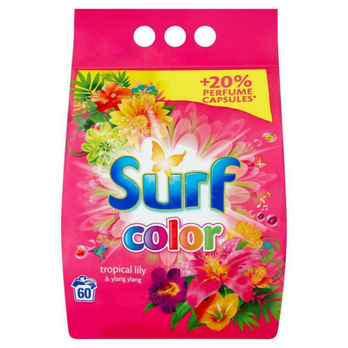 SURF Tropical Lilly pralni prašek 3,9kg/60pranj