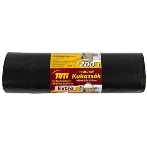 Vrečka za smeti TUTI 200l, 10kos
