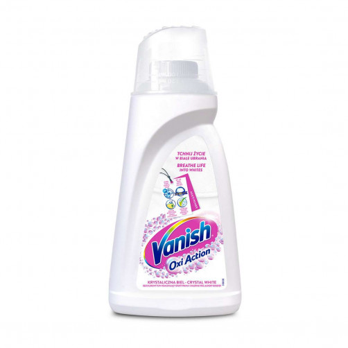 VANISH tekoči detergent OXI ACTION WHITE, 1000ml