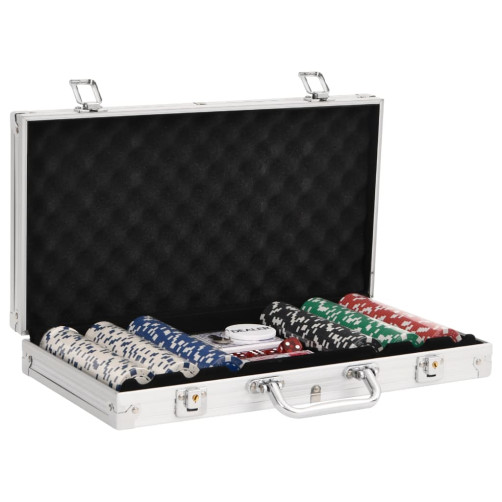 vidaXL Komplet poker žetonov 300 kosov 11,5 g vidaXL Komplet poker žetonov 300 kosov 11,5 g