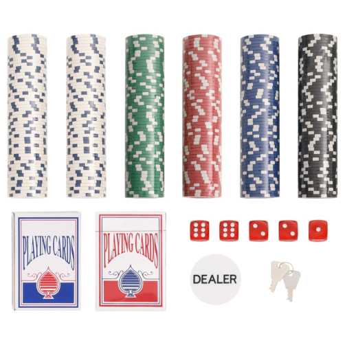 vidaXL Komplet poker žetonov 300 kosov 11,5 g vidaXL Komplet poker žetonov 300 kosov 11,5 g